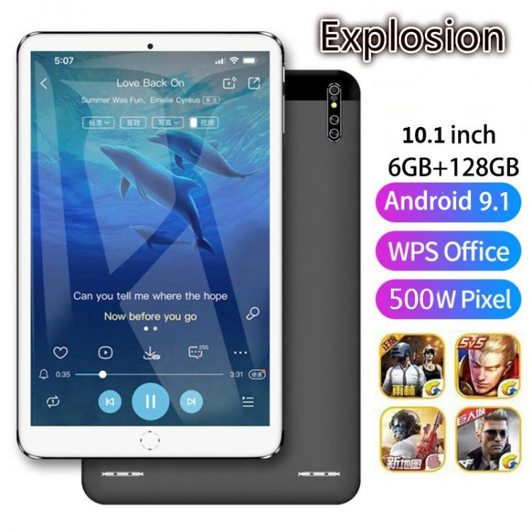 all in one place טאבלטים 2022 New 10.1 Inch Ten Core WiFi Tablet PC Android 9.0 Dual SIM Camera Rear 5.0 MP IPS Call Phone Tablet 6G+128GB Tablet PC