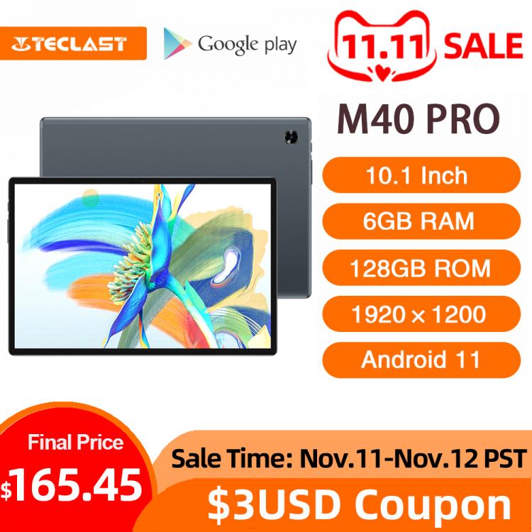 all in one place טאבלטים Newest Teclast M40 Pro 10.1'' Android 11 Tablets 6GB RAM 128GB ROM 1920x1200 UNISOC T618 Octa Core 4G Network Wifi Table