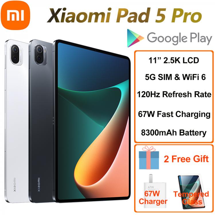 all in one place טאבלטים New Xiaomi Tablet 5 Pro 11-inch Pad 5G PC 2.5K LCD Eye Protection Screen 2-in-1 Pad M870 8G+256G WIFI 6 For Study/Office/Games