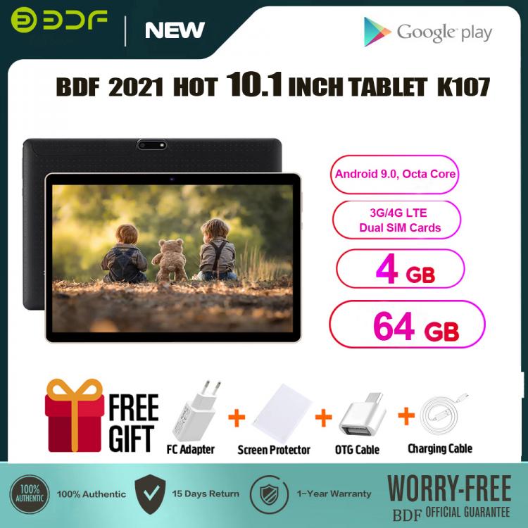 all in one place טאבלטים 2021 Newest Tablet 10 Inch Android 9.0 4GB/64GB Tablet Pc Octa Core WiFi Bluetooth 3G Phone Call CE Brand Hipad Pro Tablets 10.1
