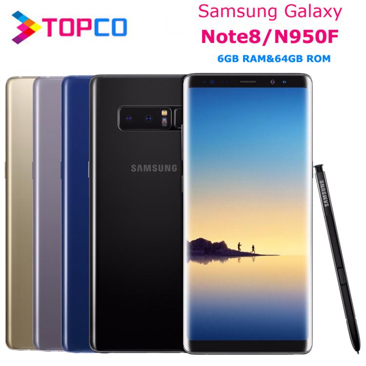 all in one place טלפונים סלולרים Samsung Galaxy Note8 Note 8 N950F Original Global Version 4G Android Phone Exynos Octa Core 6.3" Dual 12MP RAM 6GB ROM 64GB N