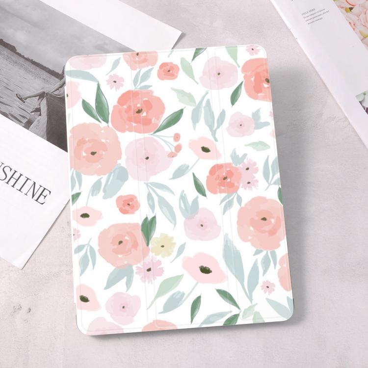 all in one place טאבלטים Pink Flowers For iPad 10.9 inch Air 4 2020 5th 6th 10.2 8th Generation 12.9 inch Pro 2018 Mini 4 5 Smart Case Con Portamatite