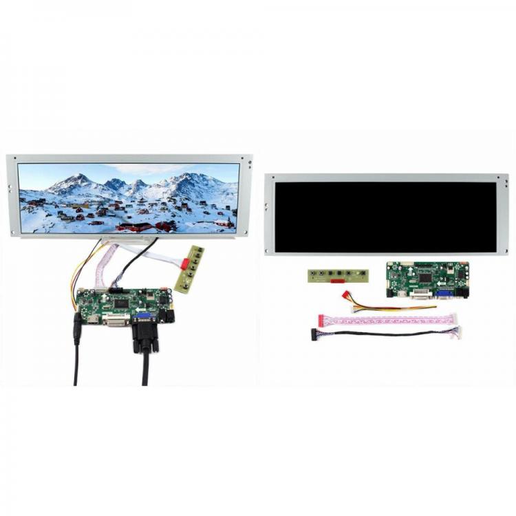 all in one place טאבלטים 14.9" Control Board Monitor for LTA149B780F 1280x390 LCD Screen Display with / without VGA+DVI+HDMI-Compatible Controller Boa