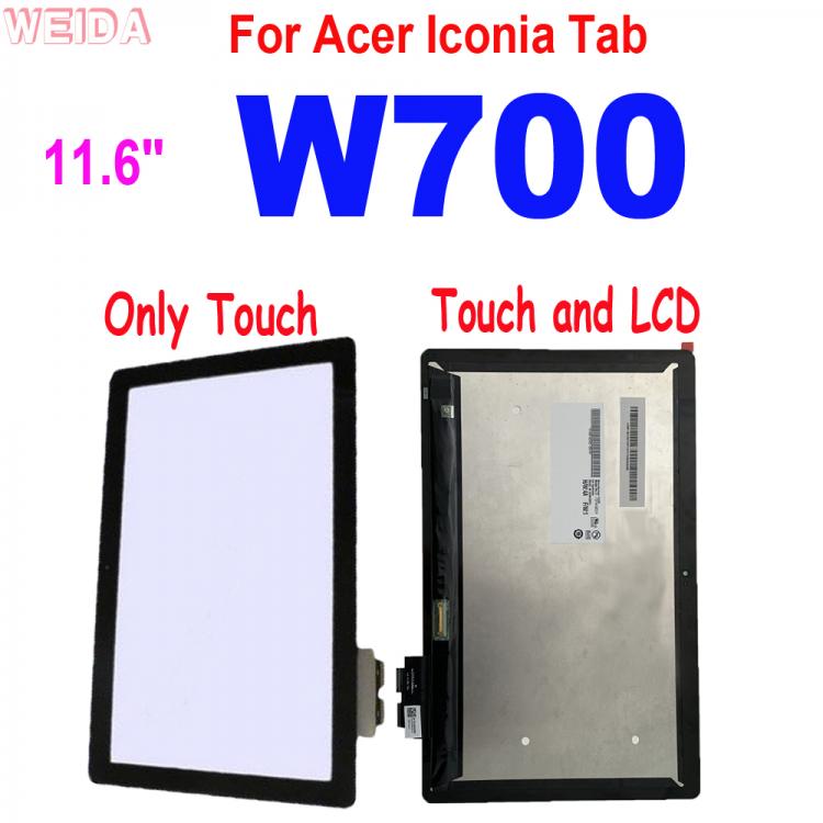 all in one place טאבלטים 11.6" For Acer Iconia Tab W700 Touch Screen Panel Digitizer Glass LCD Display Assembly for Acer Iconia Tab W700 LCD