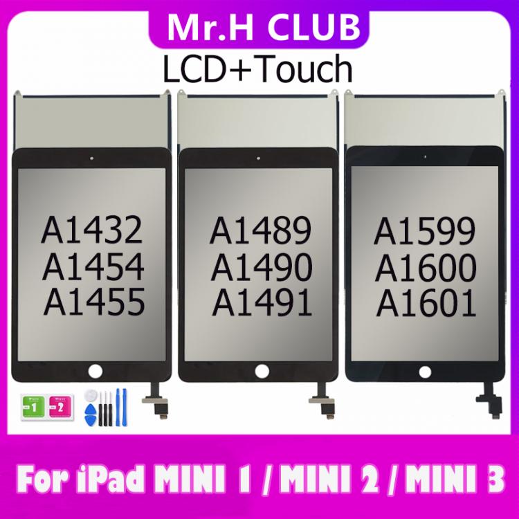 all in one place טאבלטים LCD and Touch Screen Display Tested For APPLE iPad Mini 1 2 3 Mini1 Mini2 Mini3 A1432 A1454 A1455 A1489 A1490 A1491 A1600 A1601