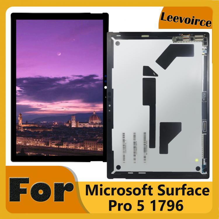 all in one place טאבלטים AAA+++ Quality LCD For Microsoft Surface Pro 5/Pro 6 Touch Screen Digitizer Assembly For surface Pro 5 1796 LP123WQ1(SP W/Board