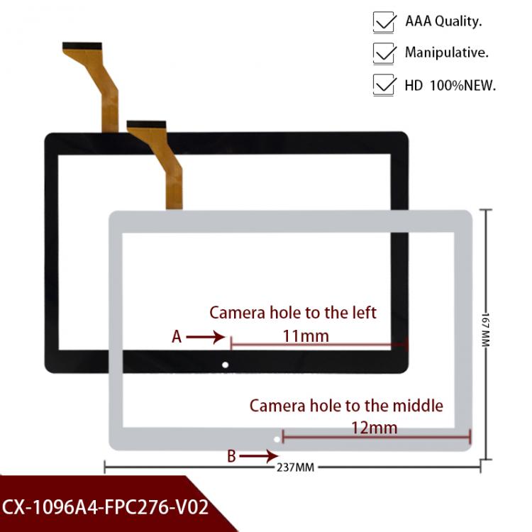 all in one place טאבלטים New 10.1'' inch Touch for BDF tablet MTK 6580 Quad Core touch screen panle DH/CH-1096A1 FPC276 V02 DH/CH-1096A4-PG-FPC30