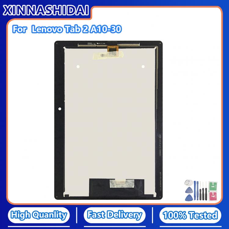 all in one place טאבלטים New LCD Display For Lenovo Tab 2 A10-30 YT3-X30 X30F TB2-X30F TB2-X30M TB2-X30L Touch Screen Assembly Replacement Black White