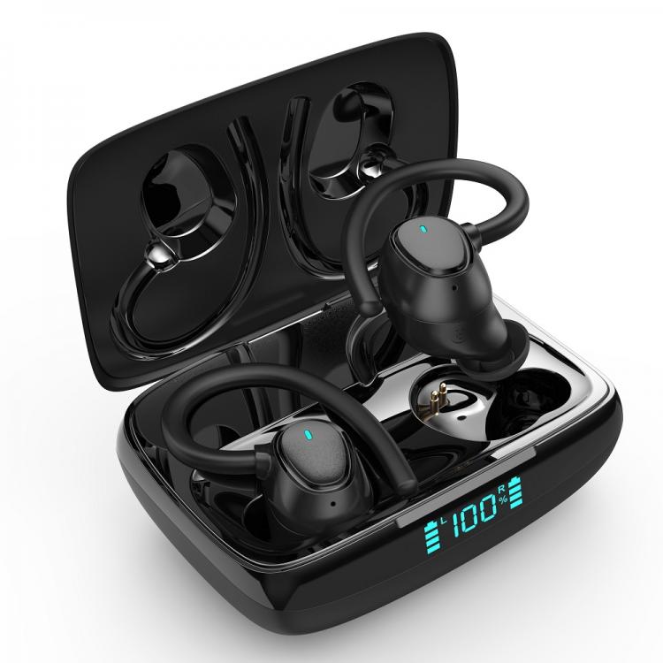 all in one place אביזרים TWS Wireless Earphones Bluetooth 5.1 Sports Headphone IPX7 Waterproof Headsets Touch Control 9D Stereo Headset with Mic Earpiece