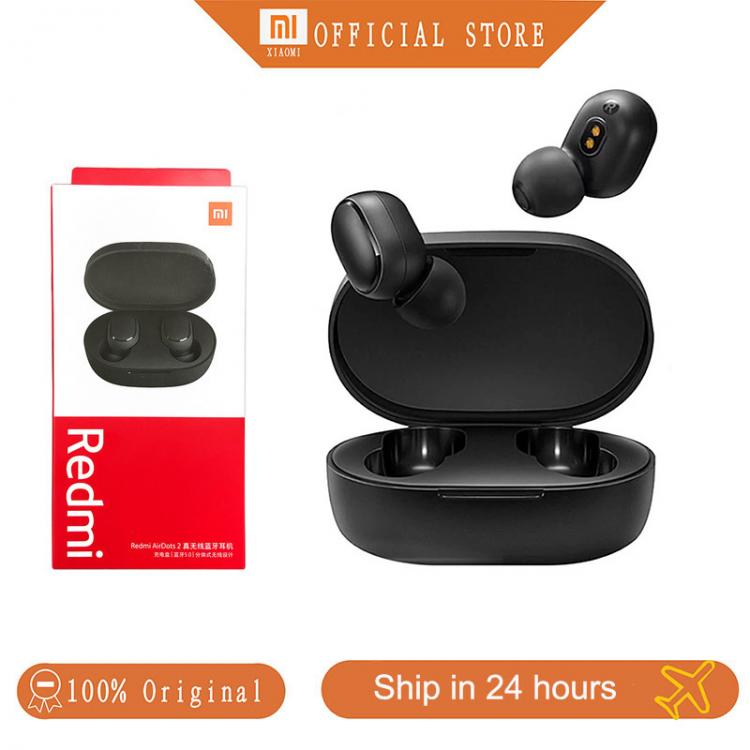 all in one place אביזרים Free Shipping Original Redmi Airdots S Xiaomi Bluetooth Earphones AI Control Gaming Headset Xiaomi Redmi Airdots 2