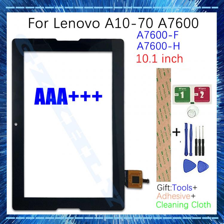 all in one place טאבלטים New 10.1" Touch Screen For Lenovo A10-70 A7600 A7600F A7600H Display LCD Outer Digitizer Front Glass Panel Replacement