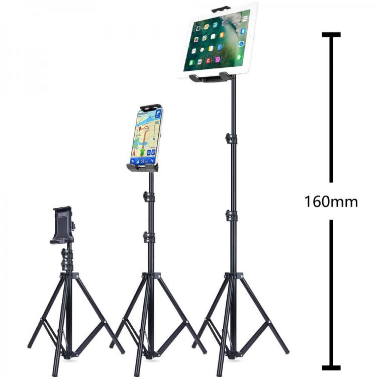 all in one place טאבלטים Tripod Floor Stand for iPad pro 12.9 air 2 3 4 20 To 50 Inch Adjustable Tablet Mount for iPhone 12 mini pro promax mobile phone