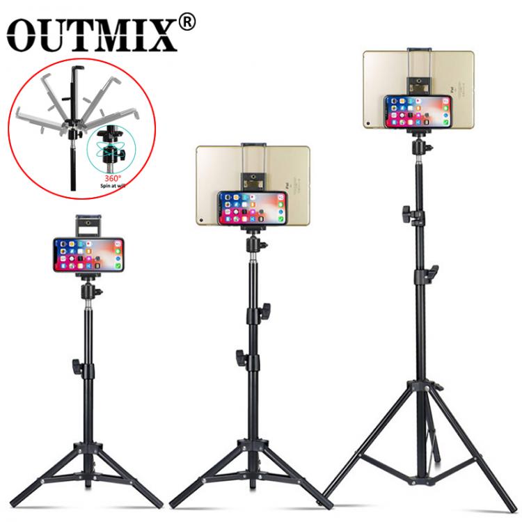 all in one place טאבלטים Adjustable Tripod Floor Stand Tablet Holder Stand for 4-11 Inches Tablet Smartphones Mount Lazy Holder Bracket Support for iPad