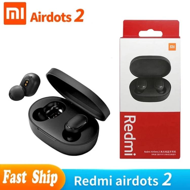 all in one place אביזרים 2020 original Xiaomi Airdots 2 TWS Bluetooth Earphone Stereo bass BT 5.0 headphones With Mic Handsfree Earbuds AI Control Redmi