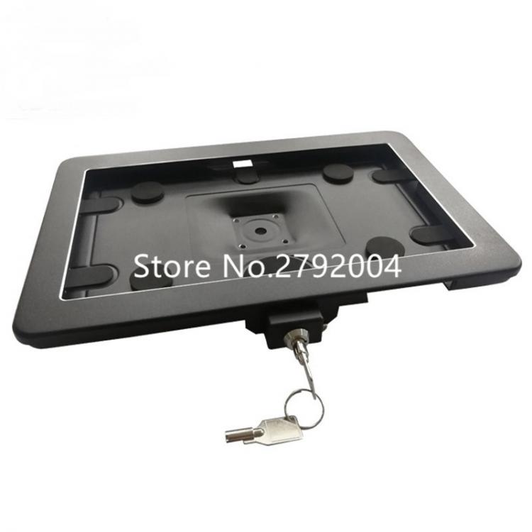all in one place טאבלטים 10.5 inch android tablet pc wall mount case, aluminum alloy tablet pc stand for Samsung Galaxy tab A, anti theft display