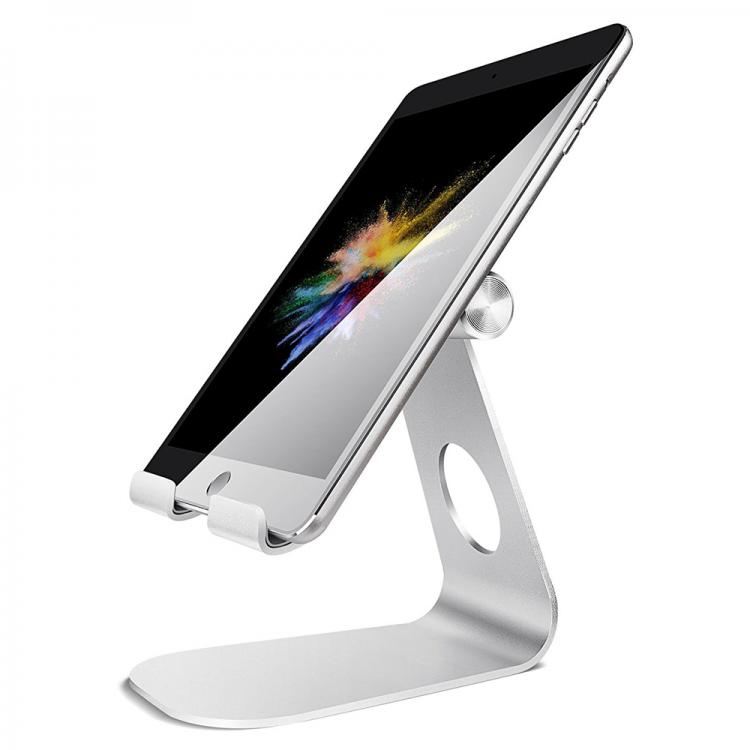 all in one place טאבלטים Tablet Stand Adjustable,Aluminum Desktop Stand Holder Dock Compatible 4-13 inch Tablet for iPad 9.7,10.5,12.9,Kindle,Nexus