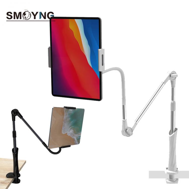 all in one place טאבלטים SMOYNG Lazy Bed Tablet Phone Holder Stand 360 Adjustable Support For Xiaomo iPhone iPad Pro 12.9 Desktop Clip Mount Bracket
