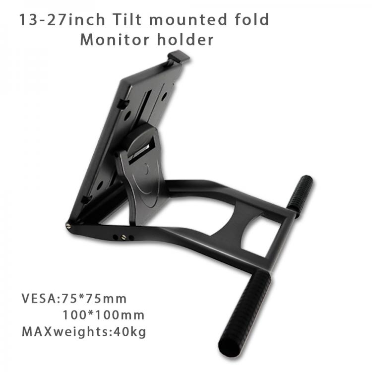 all in one place טאבלטים Tilt Mounted Fold Monitor Holder Vesa 13Inch-27Inch Lcd Display Press Screen Stand