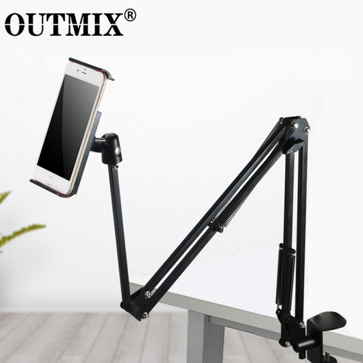 all in one place טאבלטים OUTMIX 360 Degree Long Arm Tablet Holder Stand for 4-12.9inch Tablet Smartphone Bed Desktop Lazy Holder Bracket Support for iPad