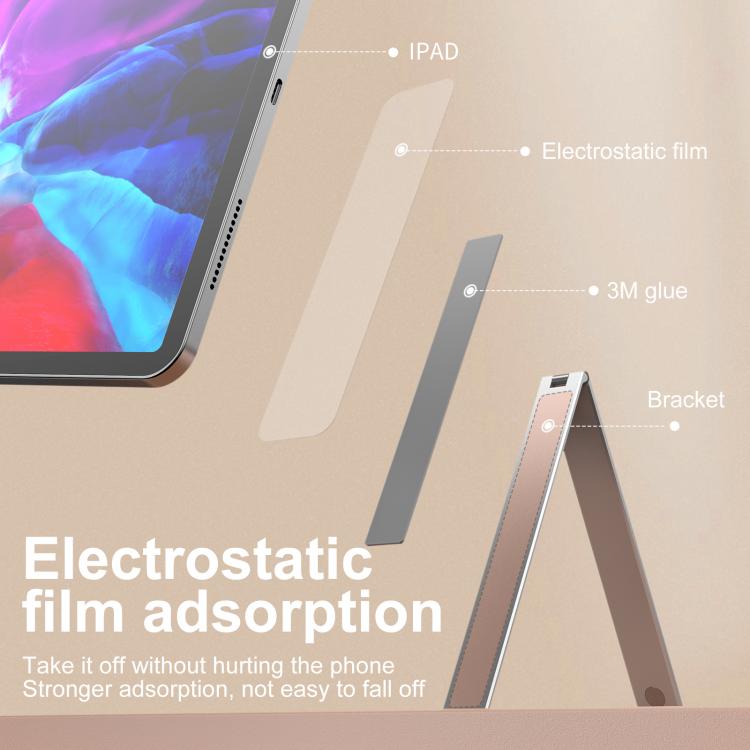 all in one place טאבלטים Universal Tablet Computer IPAD Desktop Bracket Aluminum Alloy Multi-Band Multi-Function Back Sticker Hidden Bracket Portable Fit