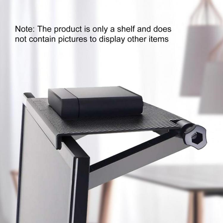 all in one place טאבלטים Storage Rack Adjustable Strong Bearing Capacity Concave-convex Punch-free TV box Computer Screen Storage Bracket for Desktop