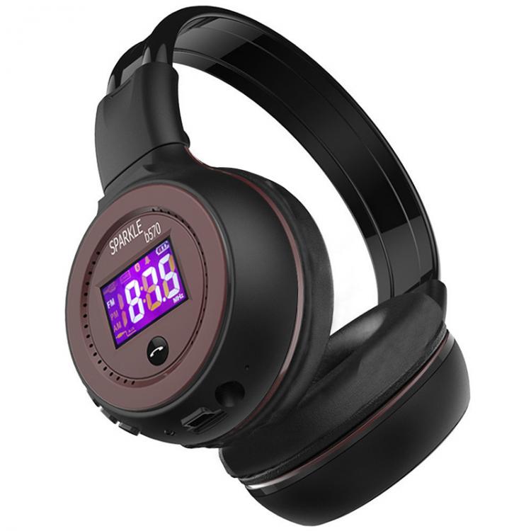 all in one place אביזרים ZEALOT Wireless Bluetooth Headphone Super Bass Stereo Headset TF Card MP3 Playback FM Radio Handsfree With Microphone