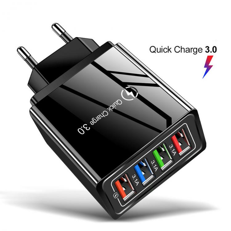 all in one place אביזרים USB Charger Quick Charge 3.0 For Phone Adapter for iPhone XR Huawei Tablet Portable EU/US Plug Wall Mobile Charger Fast Charging