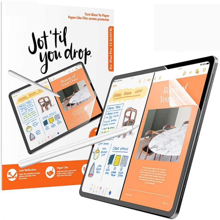 all in one place טאבלטים Paper Like Screen Protector For 2020 iPad Pro 12.9 Inch Matte PET Anti-Glare Painting Film For Apple A2229 A2069 A2232 A2233
