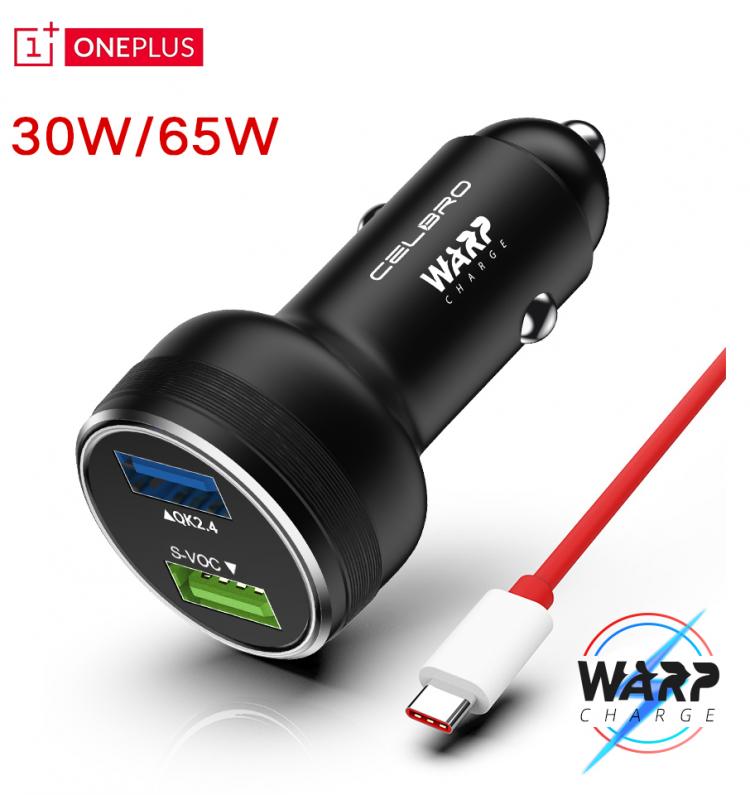 all in one place אביזרים 65w Oneplus 9R Nord 2 10 CE 5G 8 7t Pro Warp Car Charger 30 Fast Quick Charge 30w 2 Port Usb Dash Charger One Plus 9 7 6 6t 5t