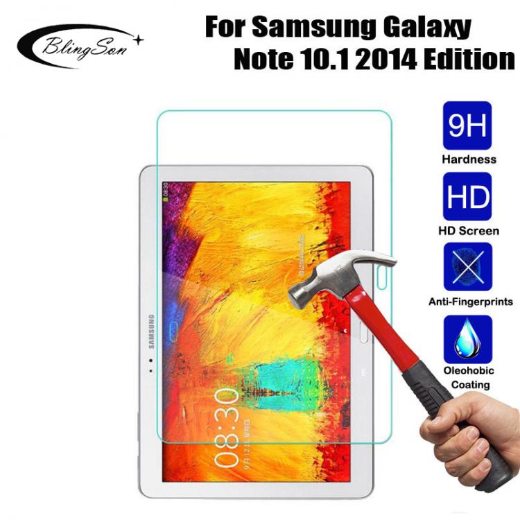 all in one place טאבלטים HD Tempered Glass For Samsung Galaxy Note 10.1 2014 Edition P600 P601 P605 Screen Protector Explosion proof Protective Film 2.5D