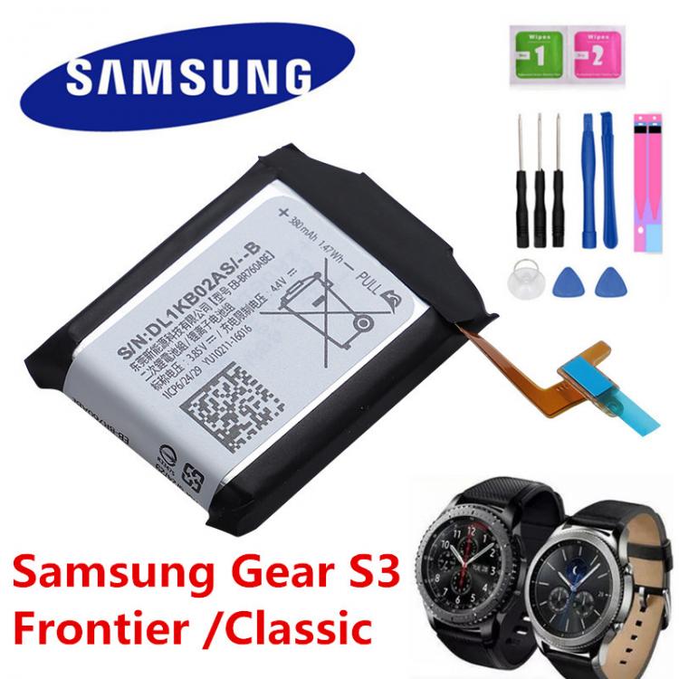 all in one place אביזרים Samsung Original eb br760 Battery EB-BR760ABE For Samsung Gear S3 Frontier Classic  For EB-BR760A SM-R760 SM-R770 SM-R765 380mAh
