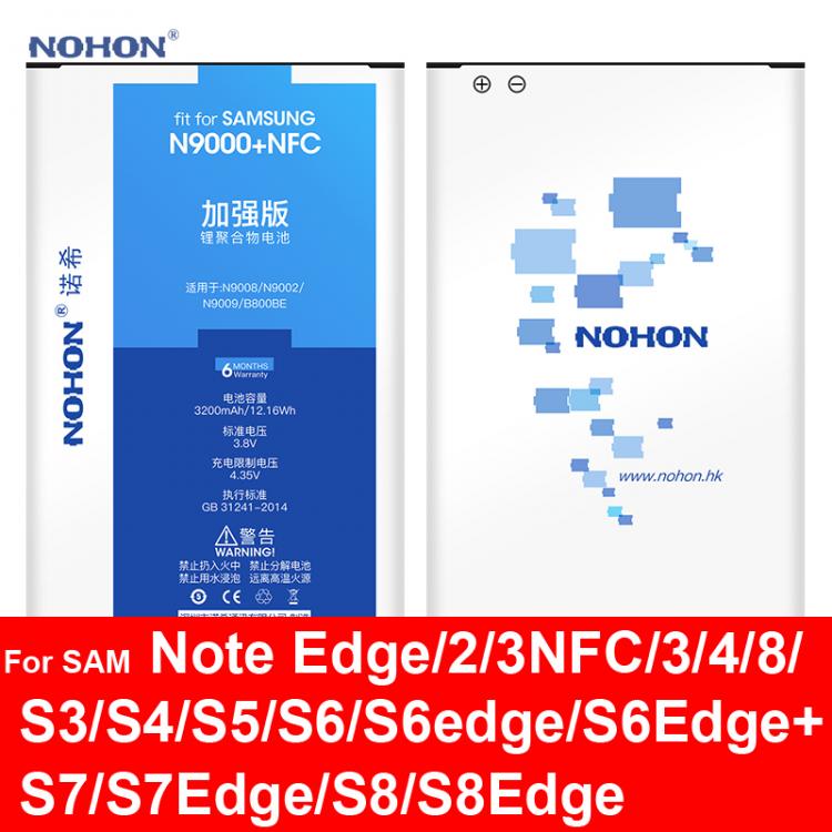 all in one place אביזרים Nohon Battery For Samsung Galaxy Note 3 2 8 Edge 4 Note3 B800BE S3 S4 S5 S6 S7 S8+ S9+ S10 Plus Edge Note8 Note4 For SAM Battery