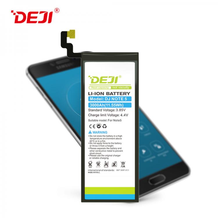 all in one place אביזרים DEJI For SAMSUNG note 5 Battery S6 bateria Real Capacity 3000mAh Internal Bateria Replacement for n9200 S7