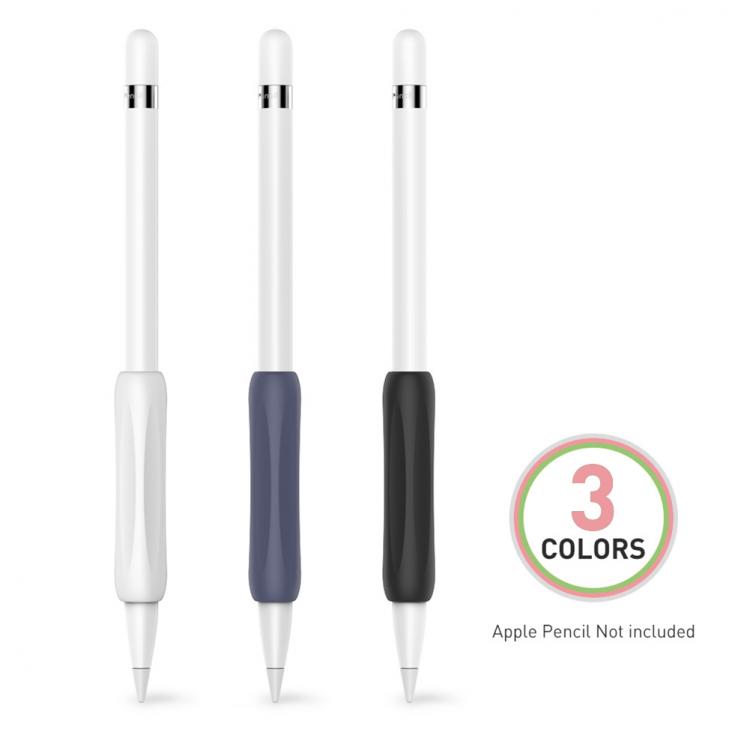 all in one place טאבלטים 3pcs/set ​Soft Silicone Grip for Apple Pencil 1/2 Protective Case Anti-scratch Shockproof Non-slip Sleeve for Stylus Pen Writing