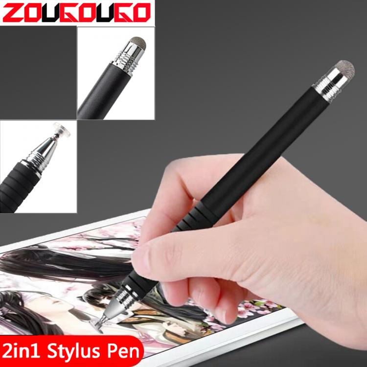 all in one place טאבלטים Universal Touch Pen For Stylus Android IOS Xiaomi Samsung Tablet Pen Touch Screen 2in1 Drawing Pen For Stylus iPad iPhone