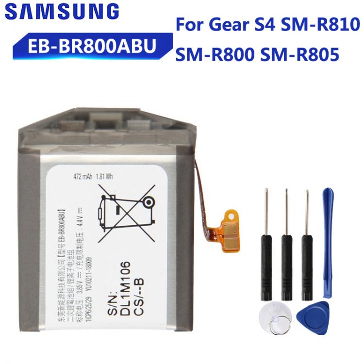 all in one place אביזרים Original Replacement Battery EB-BR800ABU EB-BR810ABU EB-BR170ABU For Samsung Gear S4 SM-R800 SM-R810 SM-R805 SmartWatch Battery