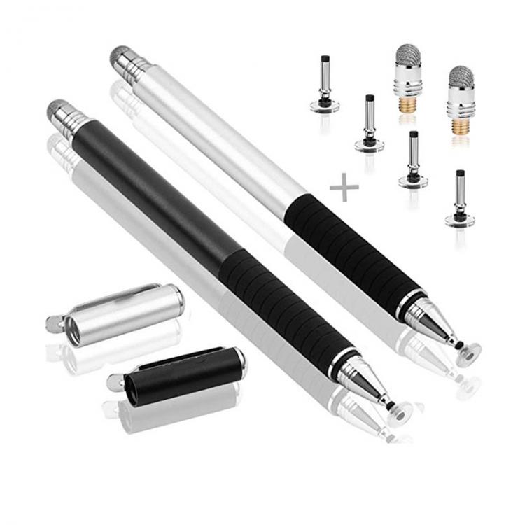 all in one place טאבלטים 2pcs/Set Universal Stylus Pen Multifunction Screen Touch Pen Capacitive Pen For iPad iPhone Samsung Xiaomi Huawei Tablets