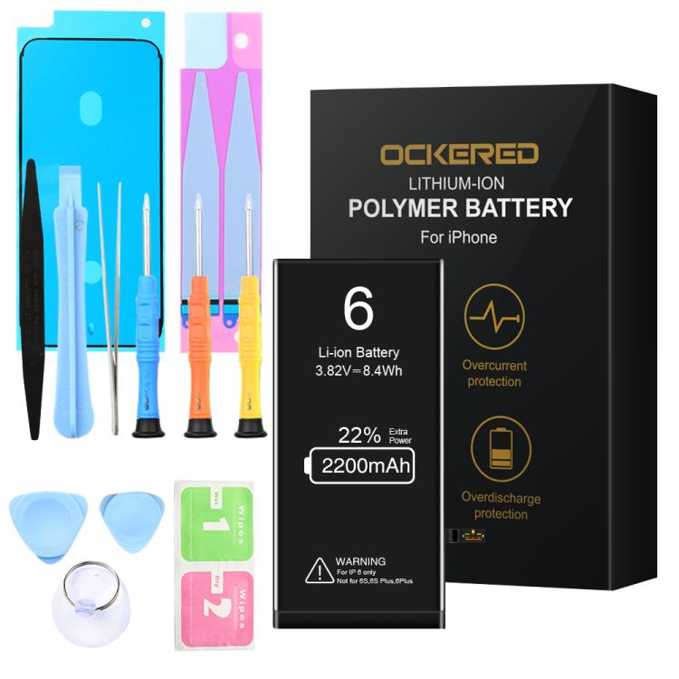 all in one place אביזרים Ockered Battery For iPhone 6 6s 6 s 7 8 Plus Original High Capacity Bateria Replacement Batterie For iPhone 7P 8P