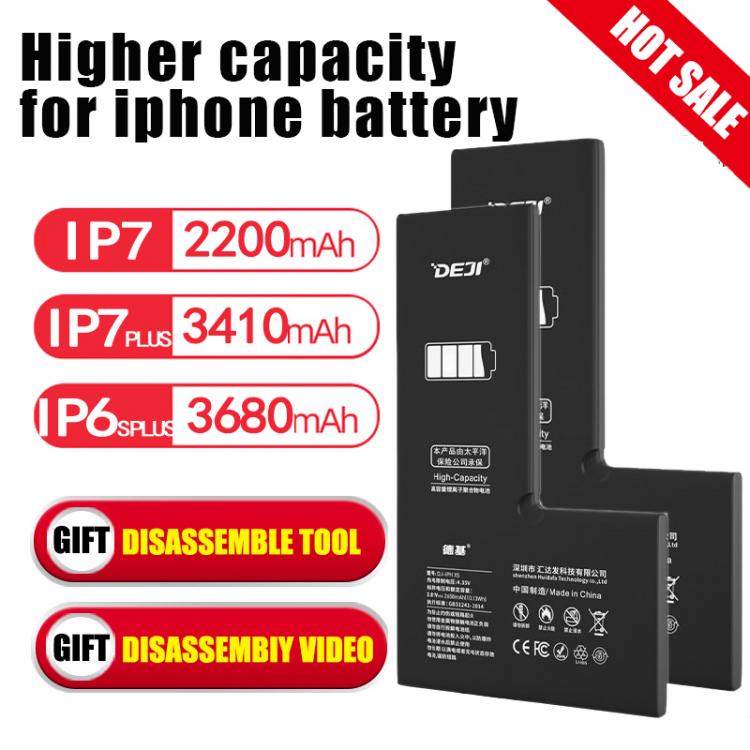 all in one place אביזרים DEJI High capacity phone Battery For Apple 5S 5 6S 6 8 Plus X SE Xr Xs Max Replacement Bateria For iPhone 7 batteries with Tools