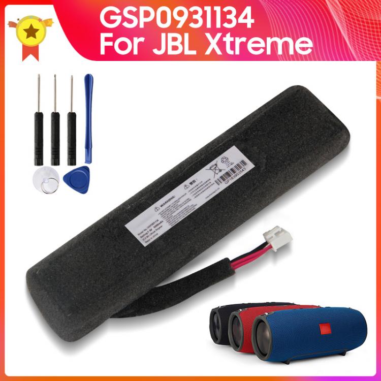 all in one place אביזרים Genuine Replacement Battery GSP0931134 for JBL Xtreme Bluetooth Audio Outdoor Speaker 5000mAh 100% Original Battery +tool