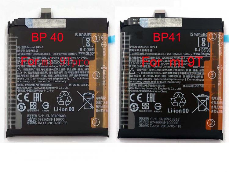all in one place אביזרים Original built-in Battery for Xiaomi 9T BP41/9T pro support fast charge with 3900mAh capacity including battery adhesive