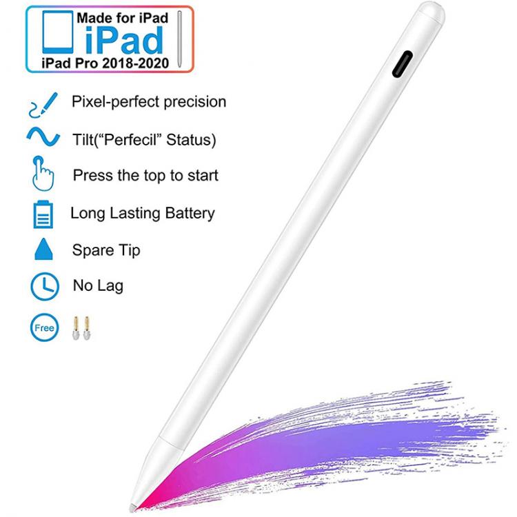 all in one place טאבלטים Tilt Pressure Stylus Pen For Apple IPad Pencil Pro 11 Air 4 10.9 12.9 2020 10.2 7th 8 8th Generation Palm Rejection Touch Pencil