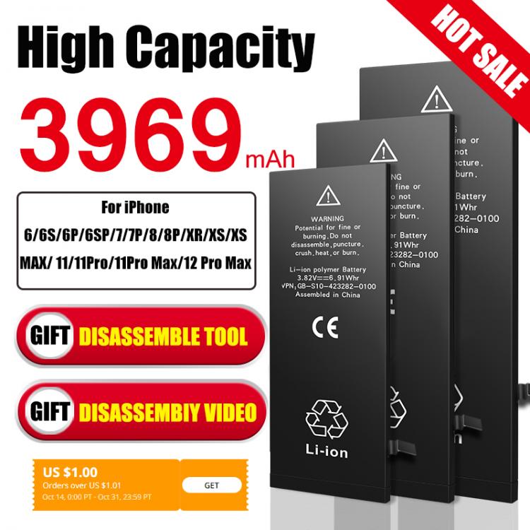 all in one place אביזרים High Capacity Phone Battery For iPhone 6S 6 7 8 Plus X Replacement Battery For iPhone 6SP X XR XS XSMAX 11 Pro Max Batterie