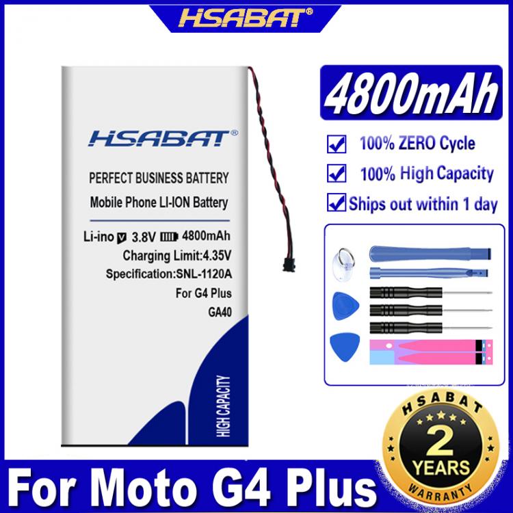 all in one place אביזרים HSABAT 4800mAh GA40 Battery for Motorola Moto G4 for G4 Plus XT1625 XT1622 XT1642 XT1640 xt1626 XT1644 XT1643 SNN5970A