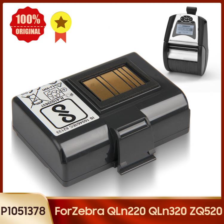 all in one place אביזרים Original Replacement Battery P1051378 P1023901 For Zebra QLn220 QLn320 QLn220HC ZQ520 2450mAh 8.4V