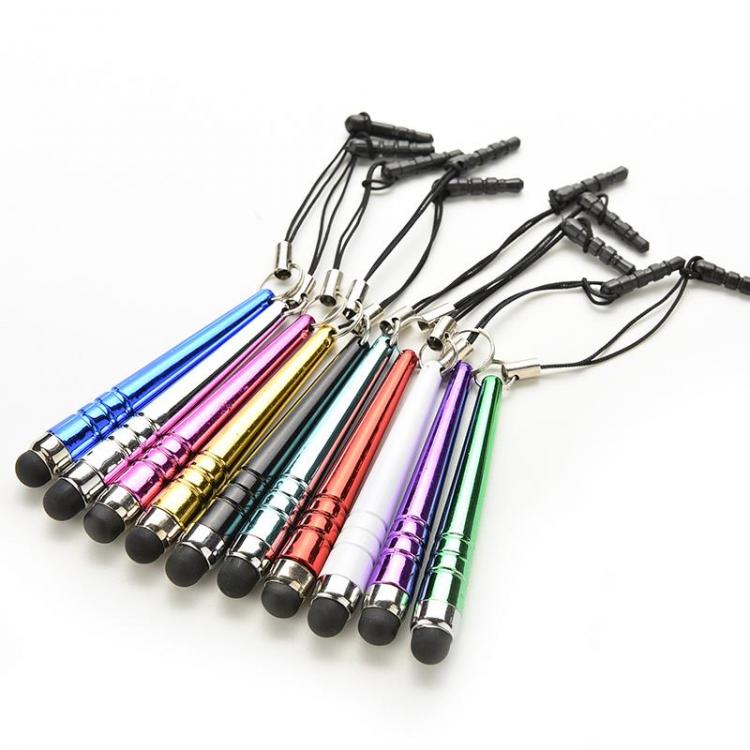 all in one place טאבלטים Universal Long Capacitive Screen Touch Pen Stylus for Smart Cell Phones Tablets Pens with Dust Plugs 10Pcs