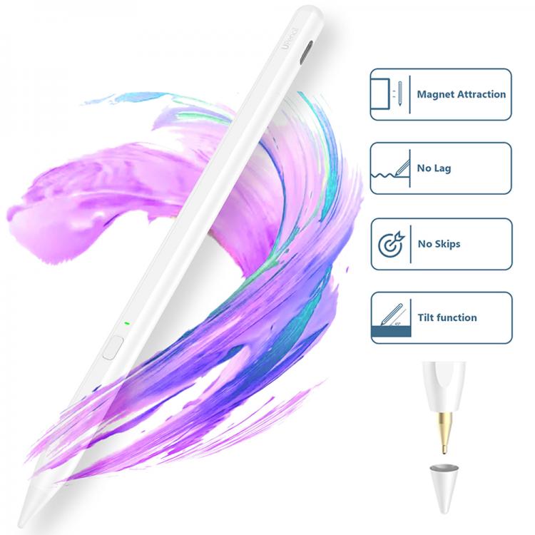 all in one place טאבלטים Uogic Smart Stylus Pen For Ipad Palm Rejection Tablet Touch pen For Apple Pencil 2 1 iPad Pro 11 12.9 2020 2018 2019 6th 7th