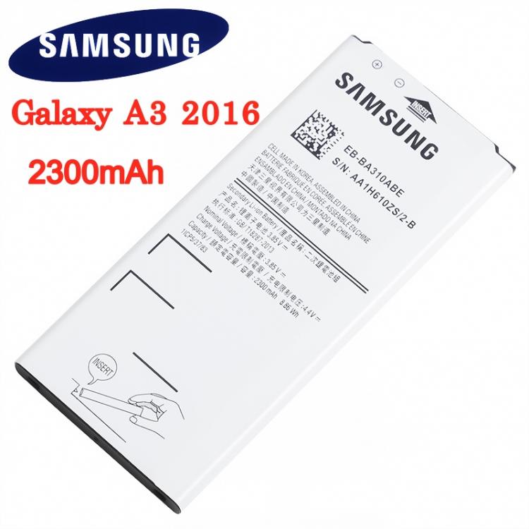 all in one place אביזרים SAMSUNG Original EB-BA310ABE 2300mAh battery For Samsung GALAXY A3 2016 Edition A310 A5310A A310F SM-A310F A310M A310Y +Tools