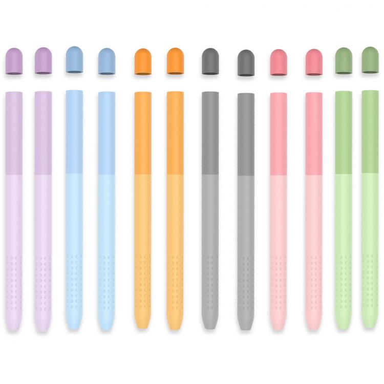 all in one place טאבלטים Silicone Case with Tip Covers Protective Cap Nib Holder Stylus Cover for Apple Pencil 1 2 Stylus Protector Accessories