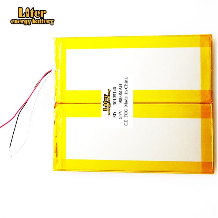 all in one place טאבלטים 3 line 3.7V 9000mAh 30125140 Liter energy battery For Teclast M30 Tablet PC Battery